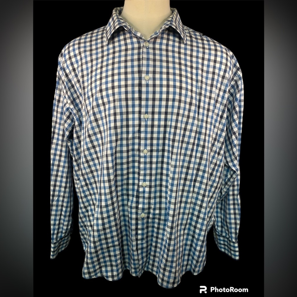 Joseph Abboud Classic Fit Long Sleeve Button Up Shirt Men’s 3X